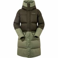 New 🛒 Berghaus Combust Reflect Jacket Long 👩 Women oil green/deep depths/oilgreen 🛒
