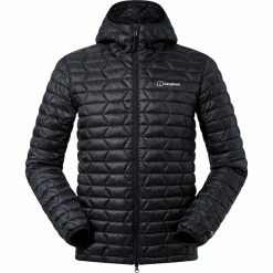 Outlet ๐ Berghaus Cuillin Insulated Hoody Men jet black/grey pinstripe ๐