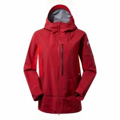 Top 10 ⭐ Berghaus MTN Arete Descend GTX Jacket 👩 Women red dahlia/goji berry 👍