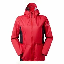 Budget 🎉 Berghaus MTN Guide Hyper Alpha Jacket 👩 Women goji berry/jet black 🎉