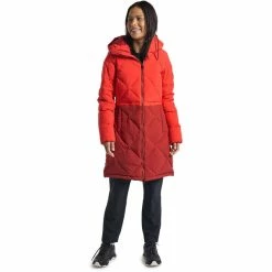 Cheapest 😀 Burton Chescott Down Jacket 👩 Women tomato/sun dried tomato 🎁 -Winter Jackets & Parkas Sales Store burton chescott down jacket women tomato sun dried tomato 4