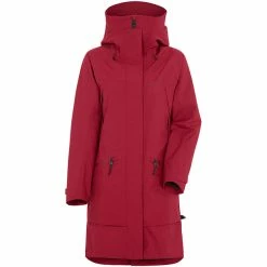 Deals 🌟 DIDRIKSONS Ilma 6 Parka 👩 Women ruby red 🎁