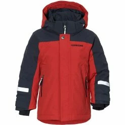 Brand new 👏 DIDRIKSONS Neptun Jacket Kids race red 🌟