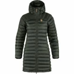 Coupon 🌟 Fjällräven Snow Flake Parka 👩 Women deep forest 🧨