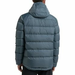 Promo ⭐ Haglöfs Bield Down Hood Men steel blue ⌛ -Winter Jackets & Parkas Sales Store hagloefs bield down hood men steel blue 4