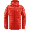 Cheap 🔔 Haglöfs L.I.M Down Hood Men habanero 😍