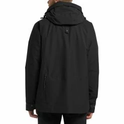 Best deal 💯 Haglöfs Orsa Jacket Men true black ✔️ -Winter Jackets & Parkas Sales Store hagloefs orsa jacket men true black 4