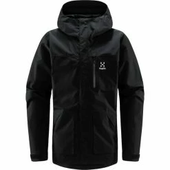 Hot Sale 🔔 Haglöfs Vide GTX Jacket Men true black 🤩