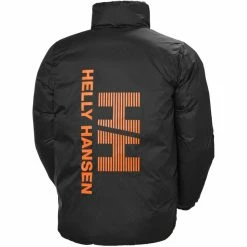 Cheapest 😀 Helly Hansen HH Reversible Down Jacket Men poppy orange ✨ -Winter Jackets & Parkas Sales Store helly hansen hh reversible down jacket men poppy orange 4