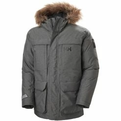 Brand new π Helly Hansen Nordsjo Parka Men grey melange π₯