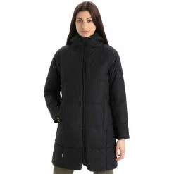 Best reviews of 🎁 Icebreaker MerinoLoft Collingwood II 3Q Hooded Jacket 👩 Women black 🤩 -Winter Jackets & Parkas Sales Store icebreaker merinoloft collingwood ii 3q hooded jacket women black 2