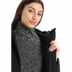 Best reviews of 🎁 Icebreaker MerinoLoft Collingwood II 3Q Hooded Jacket 👩 Women black 🤩 -Winter Jackets & Parkas Sales Store icebreaker merinoloft collingwood ii 3q hooded jacket women black 5