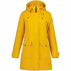 Cheap 😍 Icepeak Alpena Parka 👩 Women yellow 💯