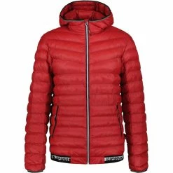 Best Sale 😀 Icepeak Dillon Jacket Men burgundy 😉