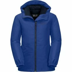 Cheapest ✨ Jack Wolfskin Argon Storm Jacket Kids active blue ⌛