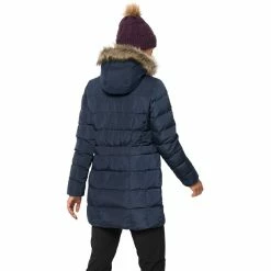 Cheap ✔️ Jack Wolfskin Baffin Island Down 🧥 Coat 👩 Women midnight blue 🎉 -Winter Jackets & Parkas Sales Store jack wolfskin baffin island down coat women midnight blue 3