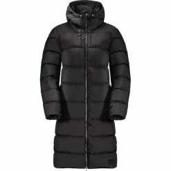 Wholesale ❤️ Jack Wolfskin Frozen Palace 🧥 Coat 👩 Women black 🛒