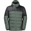 Cheap 🌟 Jack Wolfskin Nebelhorn Down Hoody Men hedge green 😍