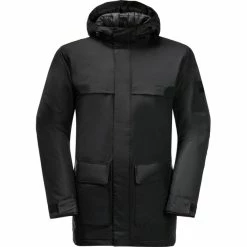 Flash Sale 🧨 Jack Wolfskin Winterlager Parka Men black ❤️