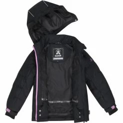 Cheap 🤩 Kamik Aayla Jacket 👧 Girls black 🧨 -Winter Jackets & Parkas Sales Store kamik aayla jacket girls black 3
