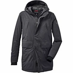 Discount 🔥 Killtec KOW 115 Parka Men black 🌟