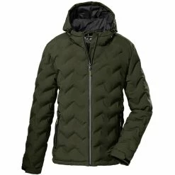 Brand new 🔥 Killtec KOW 119 Quilted Jacket Men dark olive 💯