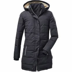 Deals 👍 Killtec KOW 12 Quilted 🧥 Coat 👧 Girls dark navy ❤️