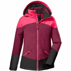 Hot Sale 🌟 Killtec KOW 195 Jacket 👧 Girls blackberry 👍
