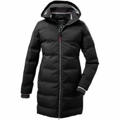 Hot Sale 🌟 Killtec KOW 196 Quilted 🧥 Coat 👧 Girls black 😀