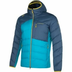 Cheap 🔥 La Sportiva Titan Down Jacket Men crystal/night blue 🥰