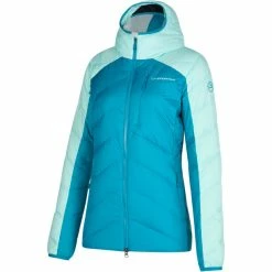 Budget ✔️ La Sportiva Titan Down Jacket 👩 Women crystal/turquoise 👏