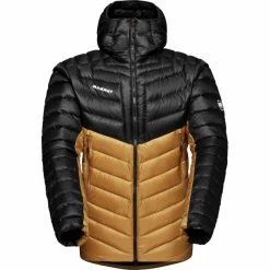Budget 😍 Mammut Broad Peak IN Hooded Jacket Men cheetah/black 🎁