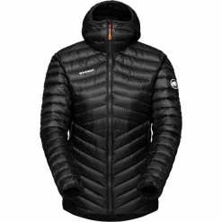 Hot Sale 😉 Mammut Broad Peak IN Hooded Jacket 👩 Women black-white ❤️