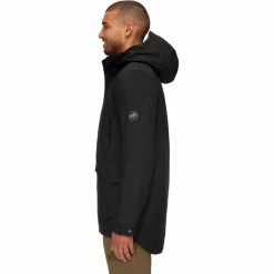 Best deal 😍 Mammut Chamuera HS Thermo Hooded Parka Men black ⭐ -Winter Jackets & Parkas Sales Store mammut chamuera hs thermo hooded parka men black 4