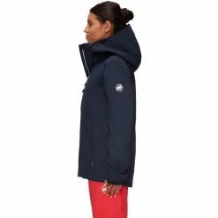 Best deal 🌟 Mammut Stoney HS Thermo Jacket 👩 Women marine-white 🥰 -Winter Jackets & Parkas Sales Store mammut stoney hs thermo jacket women marine white 4