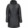 Flash Sale ❤️ Marmot Avant Featherless Hoody Long 👩 Women black 😀