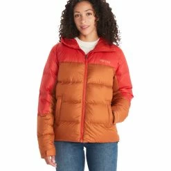 Buy 🎉 Marmot Guides Down Hoody 👩 Women copper/cairo 🤩 -Winter Jackets & Parkas Sales Store marmot guides down hoody women copper cairo 3