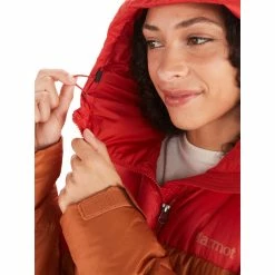 Buy 🎉 Marmot Guides Down Hoody 👩 Women copper/cairo 🤩 -Winter Jackets & Parkas Sales Store marmot guides down hoody women copper cairo 6