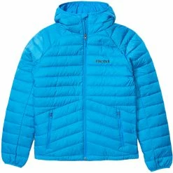 Cheap 👍 Marmot Highlander Down Hoody Men clear blue 👍
