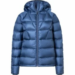 Discount 💯 Marmot Hype Down Hoody 👩 Women storm ✔️