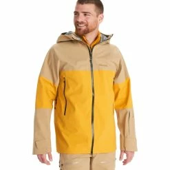 Budget 😍 Marmot Orion GORE-TEX Jacket Men shetland/yellow gold ⭐ -Winter Jackets & Parkas Sales Store marmot orion gore tex jacket men shetland yellow gold 3