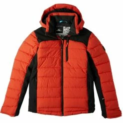 Best deal 😀 O'Neill Igneous Jacket Boys cherry tomato 🤩