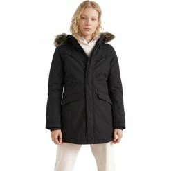 Promo ❤️ O'Neill Journey Parka 👩 Women black out 👏 -Winter Jackets & Parkas Sales Store oneill journey parka women black out 3