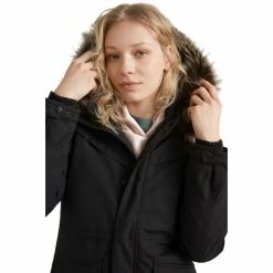 Promo ❤️ O'Neill Journey Parka 👩 Women black out 👏 -Winter Jackets & Parkas Sales Store oneill journey parka women black out 5