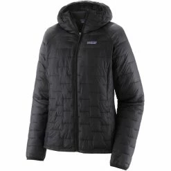 Deals 🤩 Patagonia Micro Puff Hoody 👩 Women black/BLK ❤️