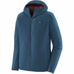 Best Pirce 🌟 Patagonia Nano-Air Hoody Men blue/TIDB 😀