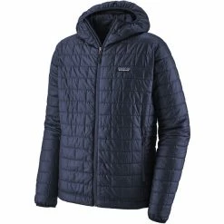 Promo 🔔 Patagonia Nano Puff Hoodie Men classic navy ✨