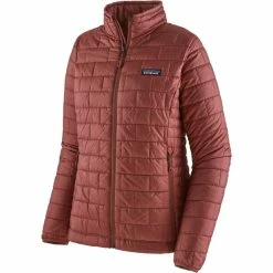 Best Sale ⌛ Patagonia Nano Puff Jacket 👩 Women rosehip 🥰