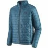 Discount 🔔 Patagonia Nano Puff Jacket Men abalone blue 🎁