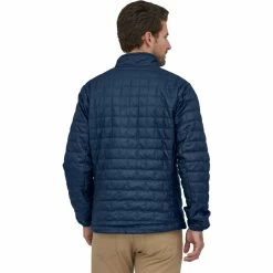 Budget ✨ Patagonia Nano Puff Jacket Men blue/TIDB 🛒 -Winter Jackets & Parkas Sales Store patagonia nano puff jacket men blue tidb 3